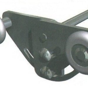 Tandemrolle, 12 mm Achse, verstärkte Ausführung.