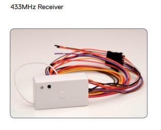 433MHZ-RX, Ontvanger voor sleutelhangerzender met twee kanalen