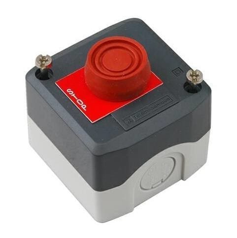 Drukknop opbouw STOP