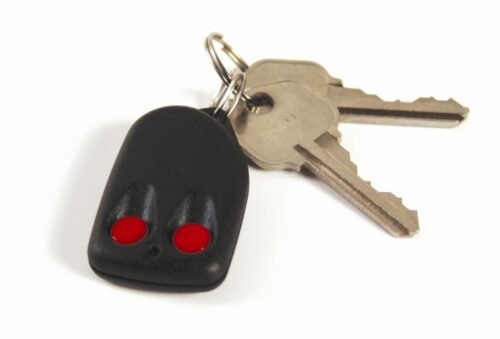 Dual Transmitter Fob, Sleutelhangerzender met twee kanalen