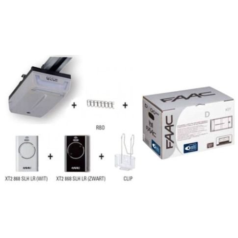 FAAC D700 garagedeuraandr. 3,6 m rail met tandriem